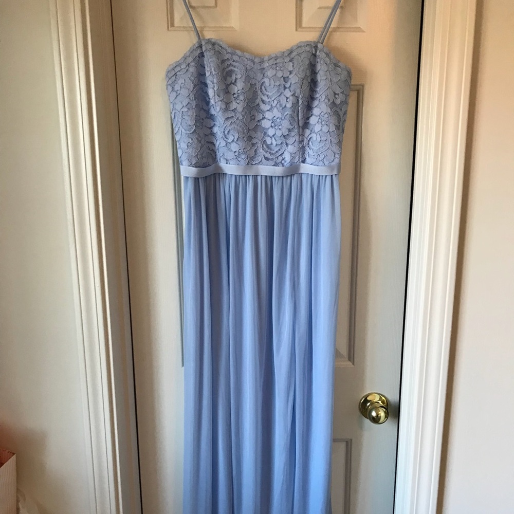 Bridesmaid Dress in Ice Blue - Like New!